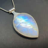 Rainbow moonstone pendant