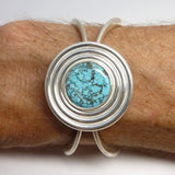 Turquoise cuff bracelet