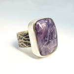 Charoite ring