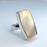 Mother of pearl ring