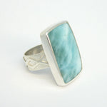 Larimar ring