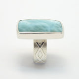 Larimar ring