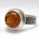 Amber ring