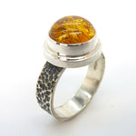 Amber ring