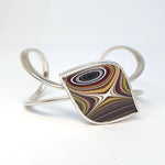 Corvette fordite cuff bracelet