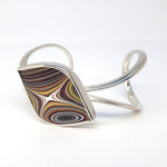 Corvette fordite cuff bracelet