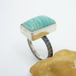 Amazonite ring